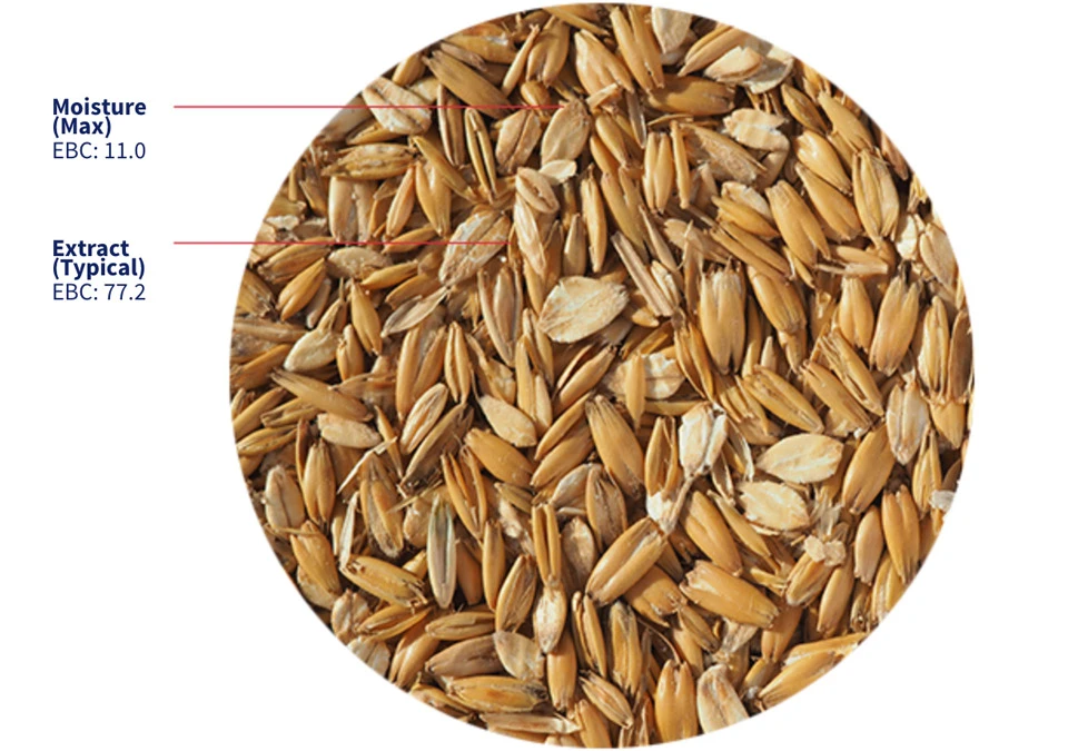 Crisp Flaked Torrefied Oats 1 kg