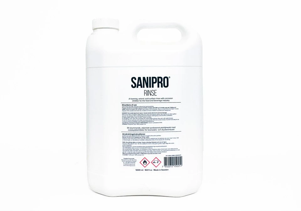 Sanipro Rinse 5000ml desinfektionsmedel