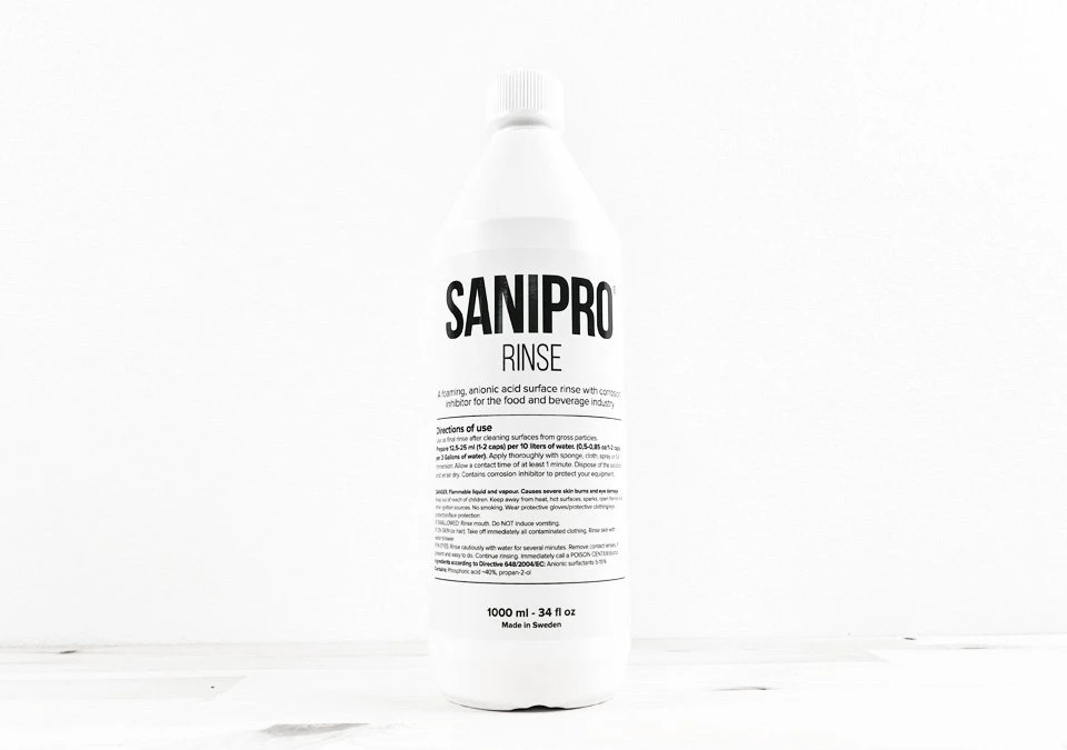 Sanipro Rinse 1000ml desinfektionsmedel