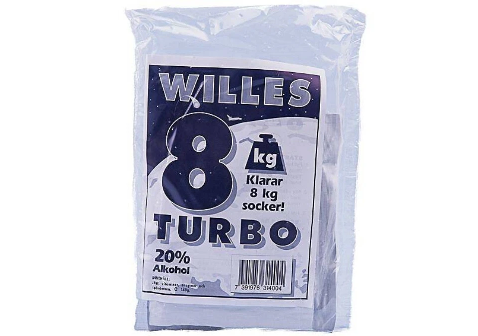 Willes 8kg Turbo Jäst