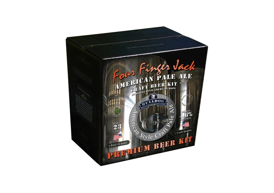 Bulldog Brews Four Finger Jack American Pale Ale 23L Extraktkit