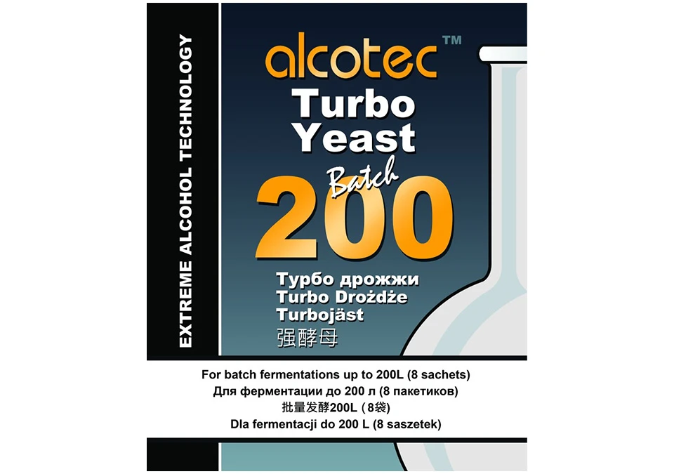 Alcotec 200 Batch Turbo Jäst